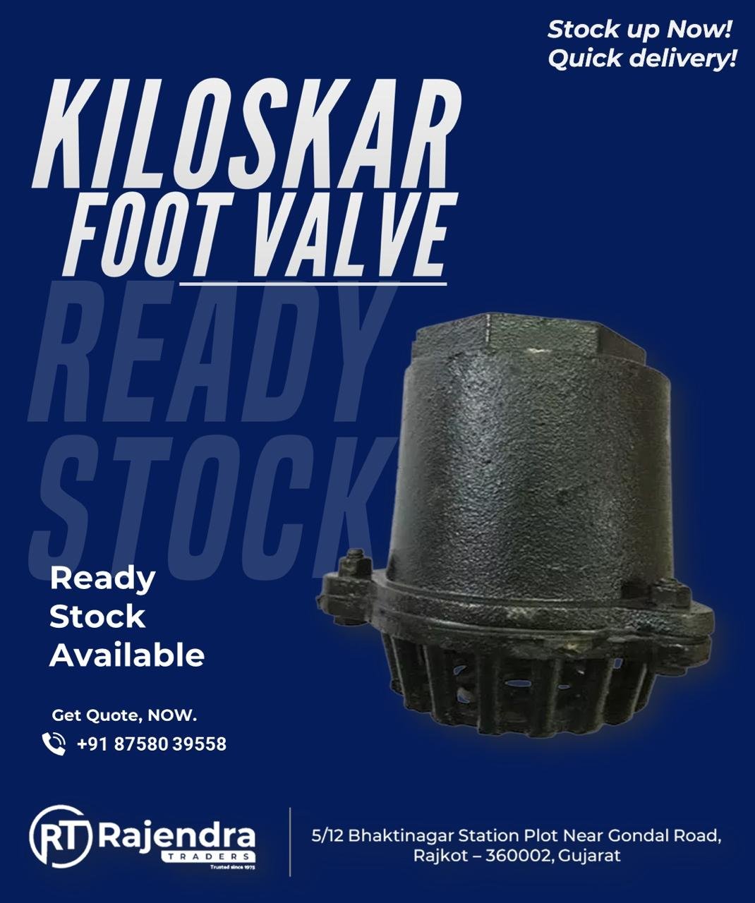 KILOSKAR FOOT VALVE