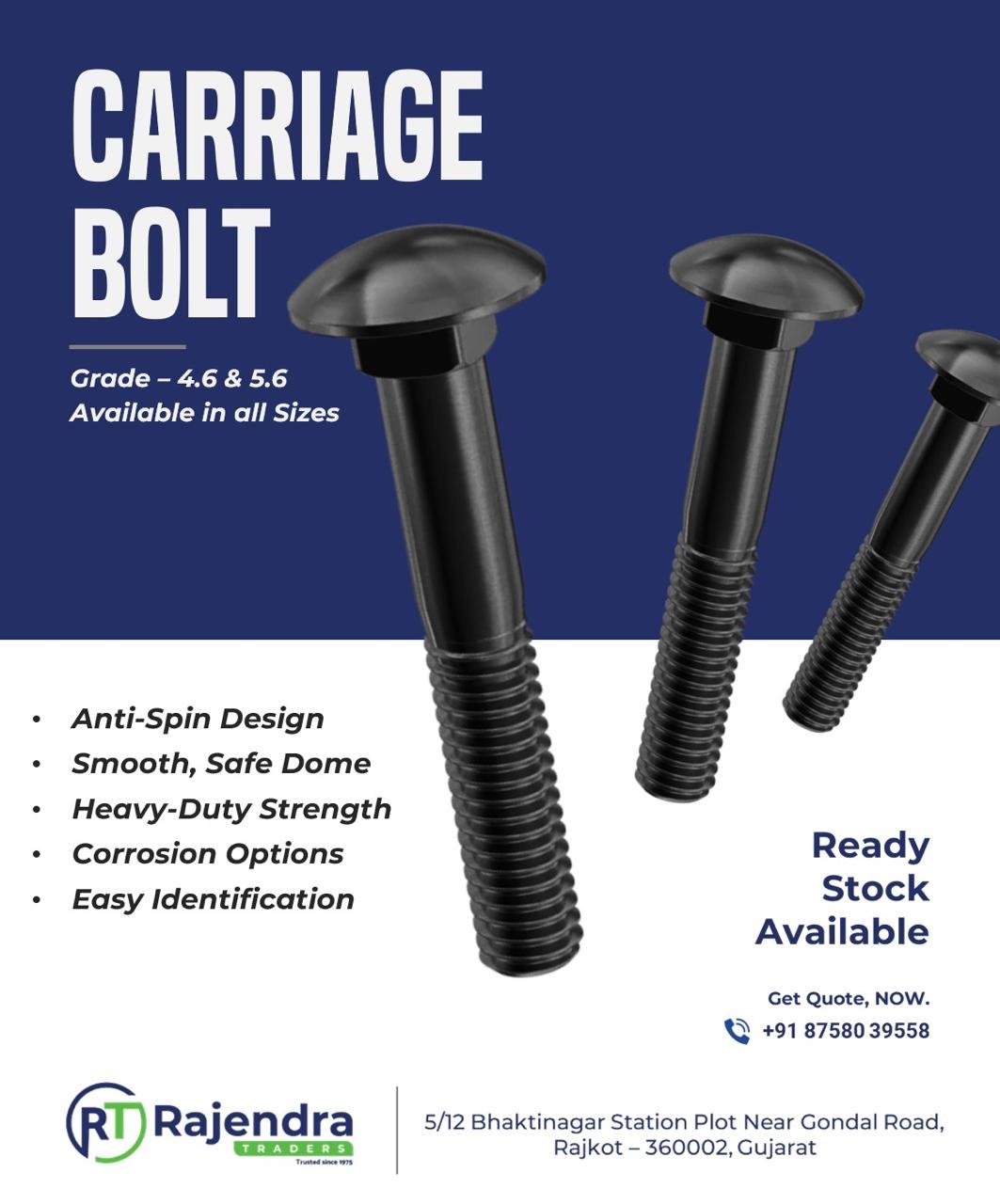 CARRIAGE BOLTS