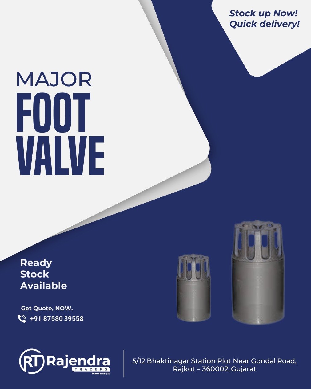 MAJOR FOOT VALVE